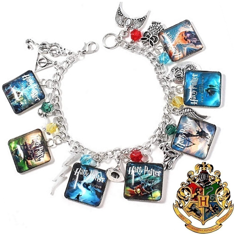 Harry Potter Special Edition Cover Bracelet Silver Zinc Alloy